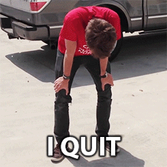michaeljoelcaboose:  Gavin giving up on life 