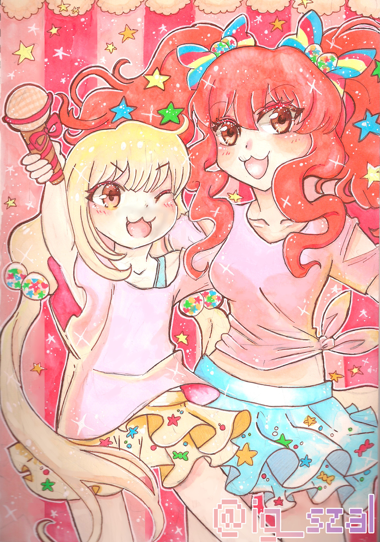 Anzu-chan and Kirarin’s HappyHappyTwin ⭐ ⭐ ⭐