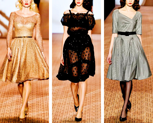 fashion-runways:LENA HOSCHEK Fall/Winter RTW 2015 