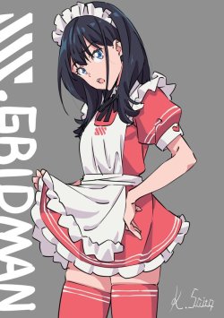 tumbdom:  SSSS.斉藤 健吾@3日目東ス13abさんのツイート: “これ短すぎない？メイド六花 #SSSS_GRIDMAN… ”