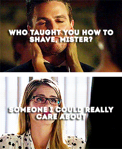 sameerhassan:  Oliver and Felicity. &lt;3 