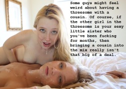 Dadylovesgirl99:  [B/S/C] Not A Big Deal More Incest Full Movies On Http://Ift.tt/23Ptosw
