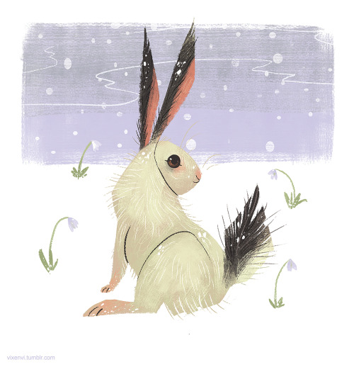It snowed here in my uni city and nothing makes me happier than snow! Enjoy a snow bun and some snow