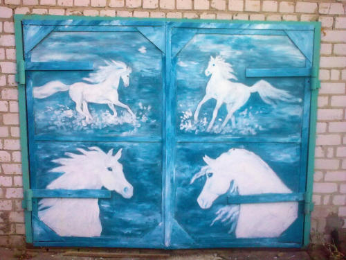In 2017, When I Worked In A Kindergarten, I Decorated The Walls There. Here You Can See The Composition
