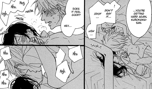 Edi's reading yaoi