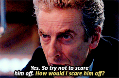 captryanclark:Favorite lines of The Doctor [2/3] Doctor Who 8.09 “Flatline”▬ “Master of Sass #