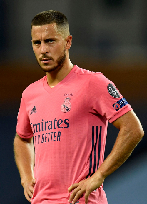 madridistaforever:Hazard during the match vs. Manchester City | August 7, 2020