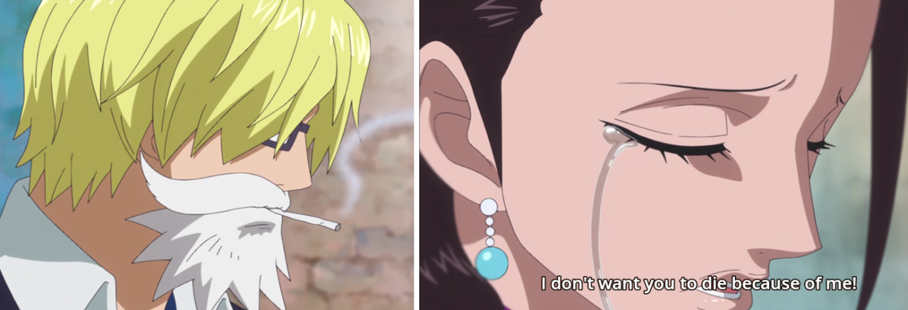 dee on X: reminder that sanji cried like five billion times in wci   / X