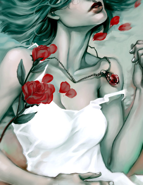 awesomedigitalart:  My Heart : by AyameFataru