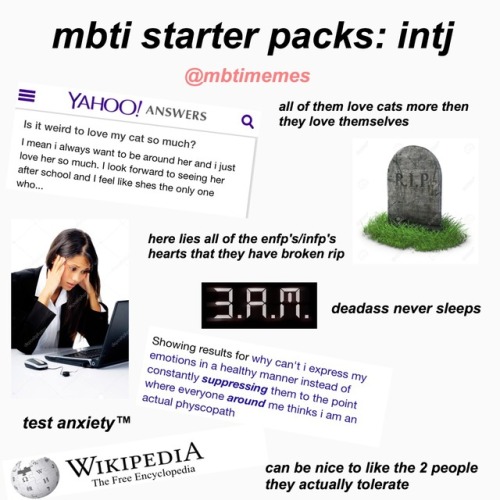 MBTI Types by Video Game Preference : r/mbtimemes