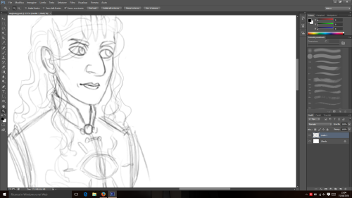 guess who’s drawing silm fanart 8)