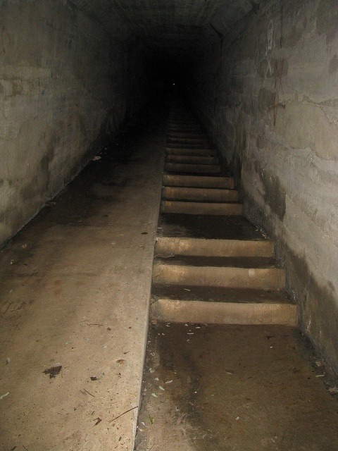 The “Body Chute” — Used to remove dead bodies in secret at Waverly Hills Sanitorium