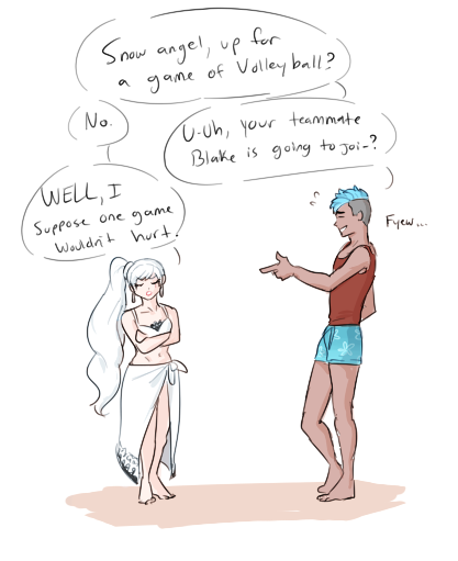 honestly&hellip; just an excuse to draw them in beach outfits again