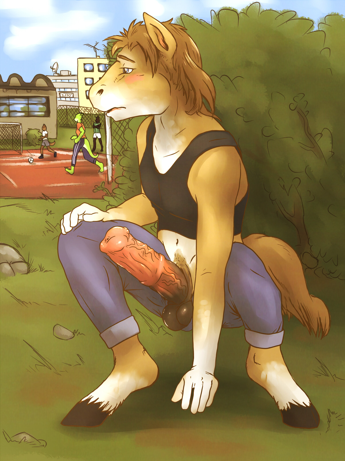 bifurry18:  Here! Have some horses! :D 