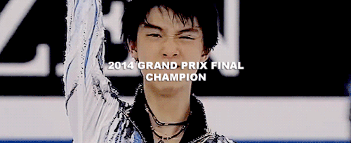 jennie-kim:Yuzuru Hanyu (JPN) becomes the first mens’ single skater to achieve a Career Grand Super 