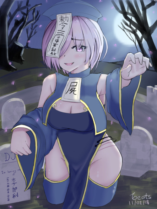 Jiangshi Mashu for Halloween