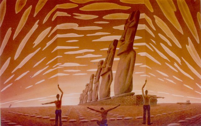 vintagegeekculture:  70sscifiart:Happy Easter from 70s Sci-Fi Art  Remember to put