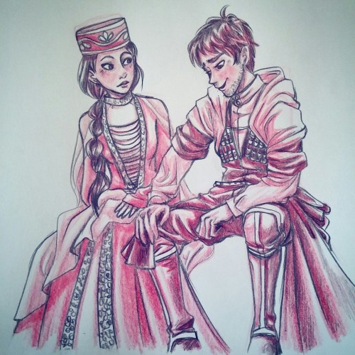 thecircassiannationalist: fafybloom:  Young Love ❤  When you’re trying to impress the kashen T