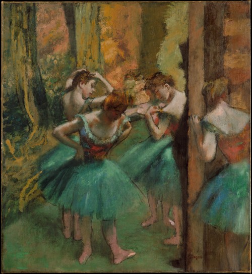 Dancers, Pink and Green, Edgar Degas, ca. 1890