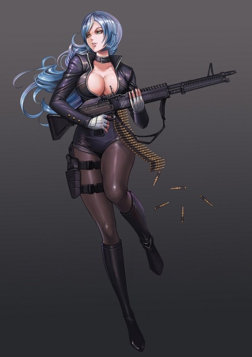Humanize M60 machinegun by DanteWontDie 