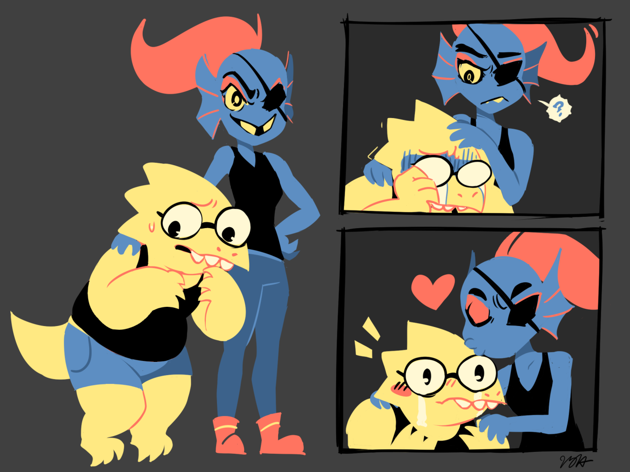 cubemelon:  the scaly gaylies 