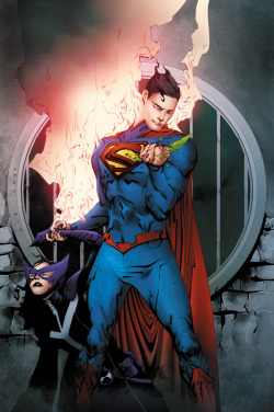 comicartappreciation:  Batman/Superman #9 cover by Jae Lee