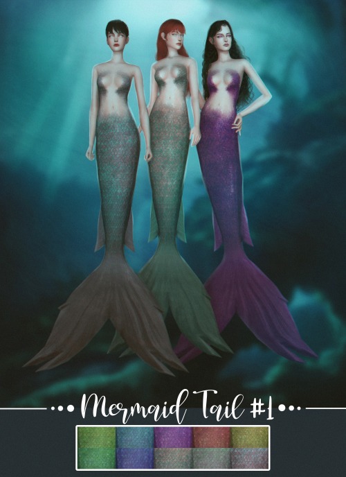 ms-marysims: Mermaid Tail #1| the first simple tail for your mermaids &lt;3 |+ top and