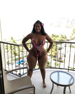 thequeencherokeedass:  HAWAII having too much FUN Cherokeedass.com Pool Time 👣 String Bikini 👙 #Darealcherokeedass #cherokeedass #meanasscuff #natural #bighead #Clubcherokeedass.com #thickness #smile #meanasscuff #cuffingseason #teamdass #hips #curves