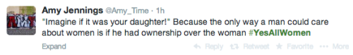 whatever-joey:#YesAllWomen is trending on Twitter right now.This is very important. Right now, men j