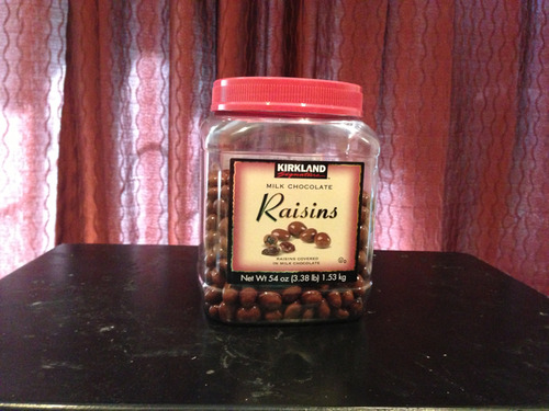 timemachineyeah:  This is a jar full of major characters    Actually it is a jar full of chocolate covered raisins on top of a dirty TV tray. But pretend the raisins are interesting and well rounded fictional characters with significant roles in their