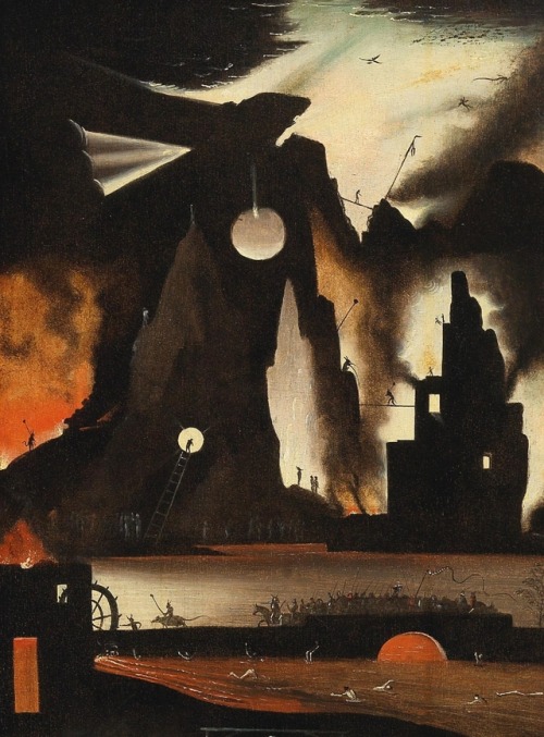 Hell (detail) / follower of Hieronymus Bosch