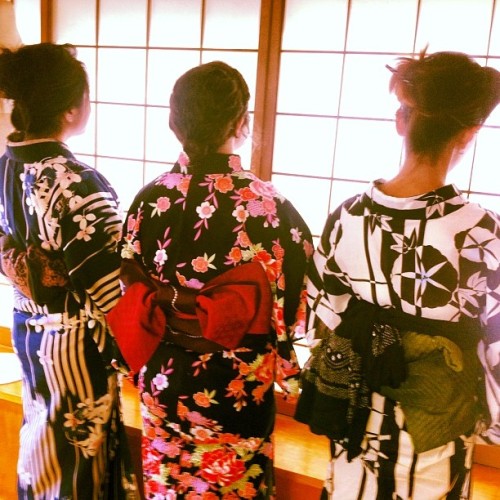 #kimono #yukata #backview #着物 #浴衣 #後姿 #おき楽会