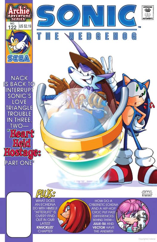 Archie Sonic Preboot Appreciation Station — 199. Sonic the