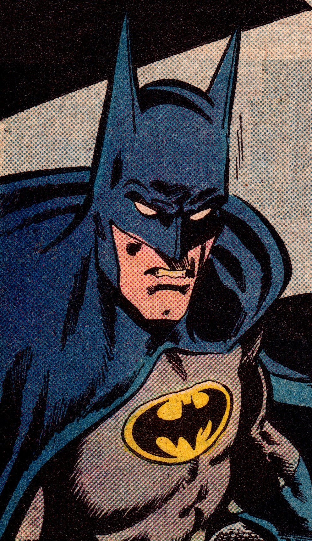 jthenr-comics-vault:  COMIC BOOK CLOSE UP B A T M A NBatman #432 (April 1989)Jim