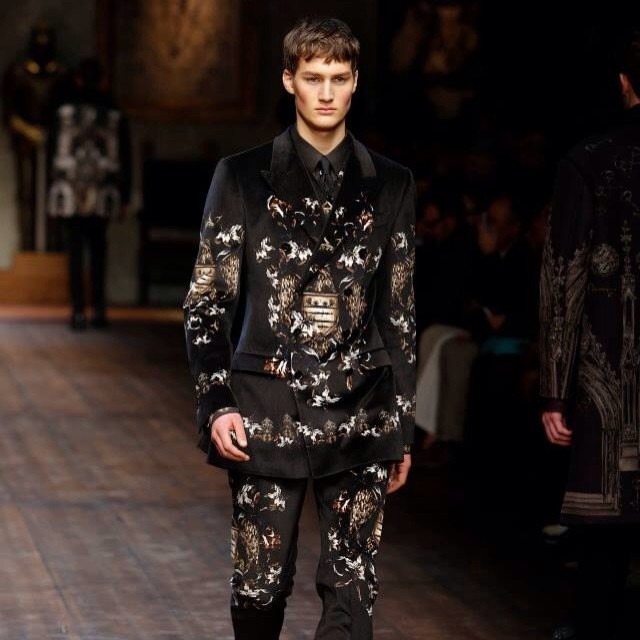 #DELORTAEAGENCY DOLCE AND GABBANA AW15 men’s show... • Delortae Agency ...