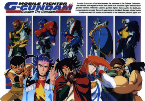 scienceninjaturtle:  Anime Spotlight- Mobile Fighter G Gundam 