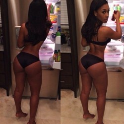 blackgirljellyshots:  Thongs were made for black women.Share your #blackgirljelly.Follow Me ♥ Contact Me ♥ Tweet Me 