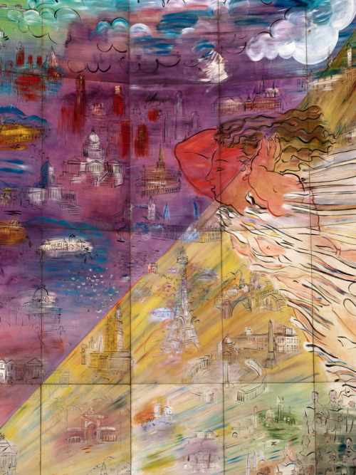 Raoul Dufy: La Fée Electricité, 1937 - 250 plywood panels painted in oilMusée d'art moderne de la Vi