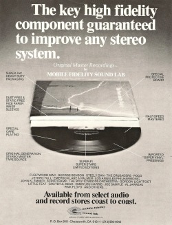 vinylespassion:  Mobile Fidelity Sound Lab.