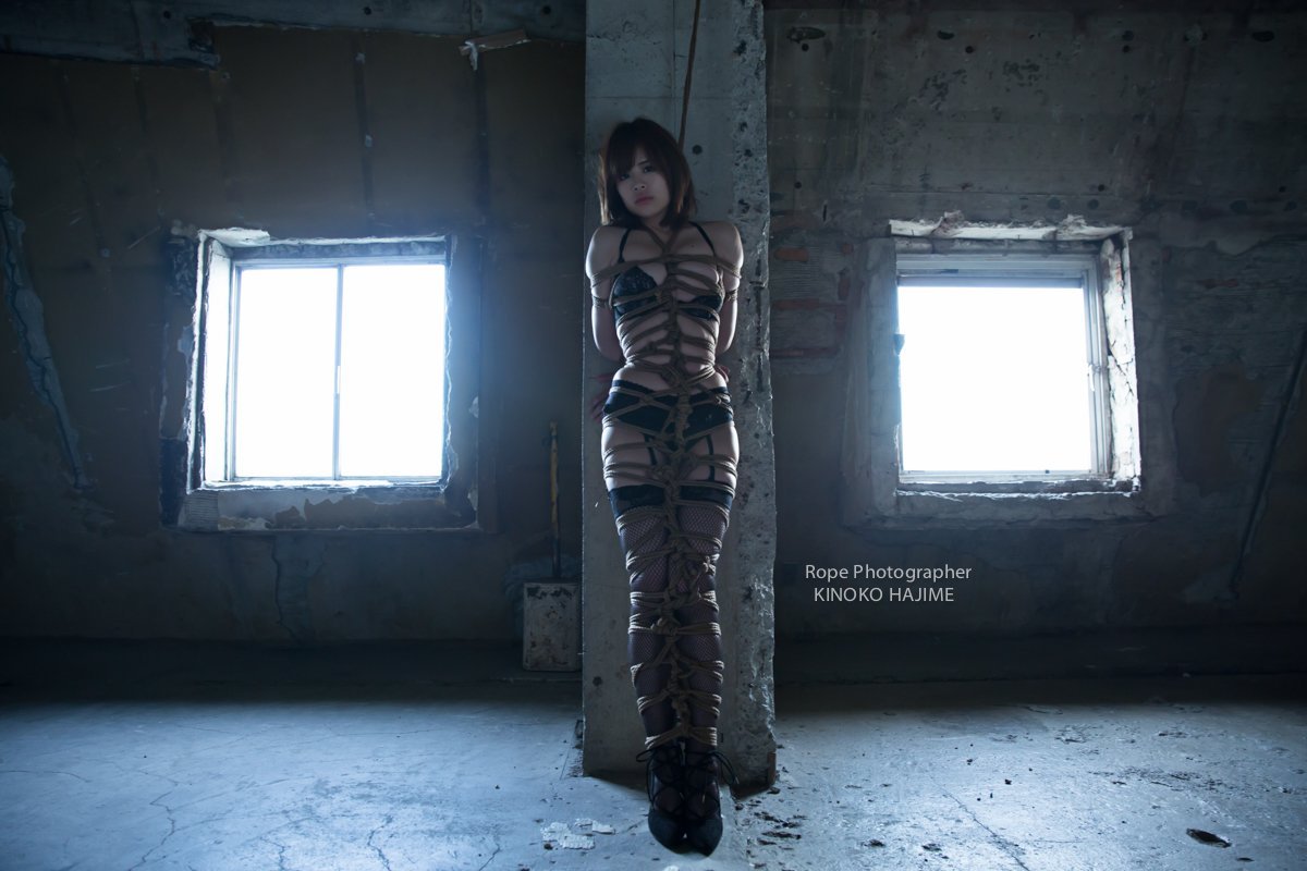 thevertigonetwork:  Shibari&amp;Photo @kinokohajimeModel Chiro