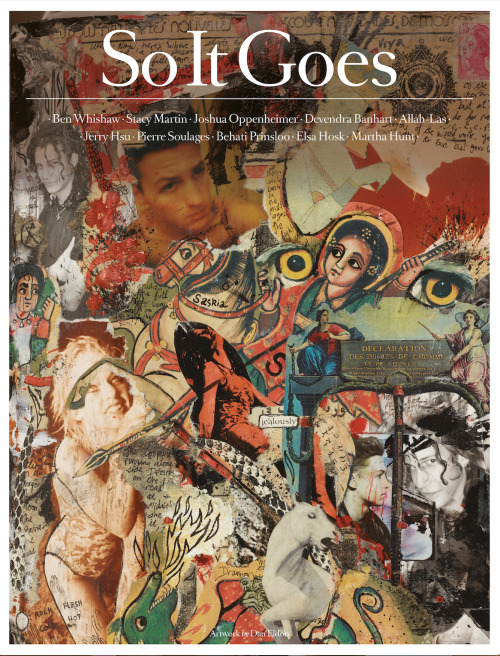 The fourth of our four covers for So It Goes, Issue.6. by the late, great artist – Dan Eldon.O