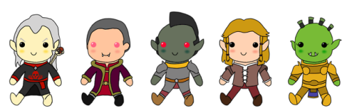 fruitypies:rels-tenim:I reimagined a bunch of Oblivion characters…as plushies!THIS IS SO CUTE I LOVE