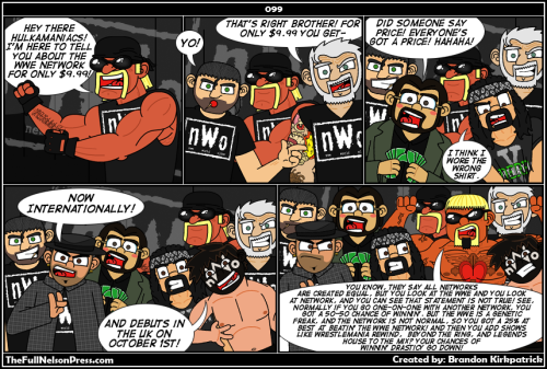 It’s #TBT! The Full Nelson Press #099 is all about the WWE Network. Originally posted on August 21, 2014.