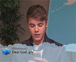 obaby91:  He look really sad reading this.