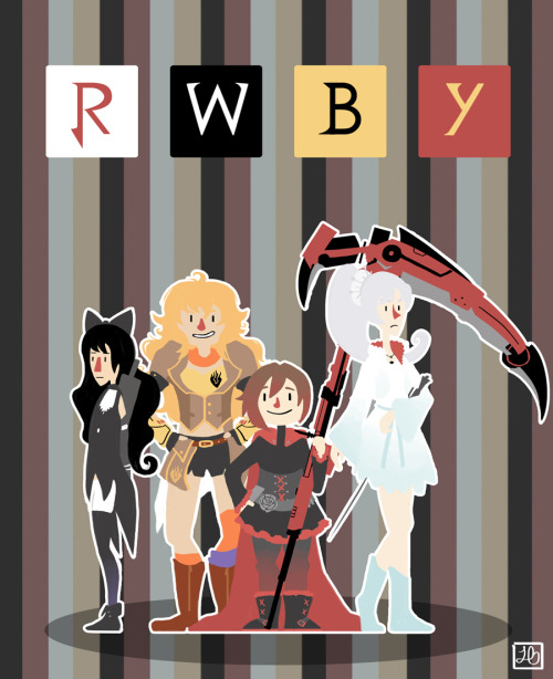 lilrenald:I’ve really been enjoying RoosterTeeth’s RWBY.  The designs are adorable and watching the 