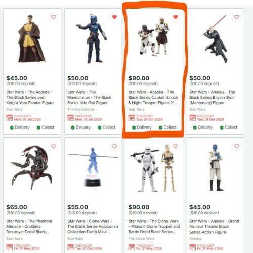 New US excl. Star Wars Black Series Gree/Enoch 2pks have been added to Zing (AU/NZ Gamestop)
➡️ https://bit.ly/enochgree
No word on CA, for the UK the Enoch pack and others are on staractionfigures
In typical @zingpopculture fashion they are BURIED...