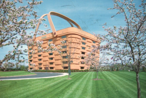 The Former Longaberger Baskets Headquarters Is Abandoned In Ohio.