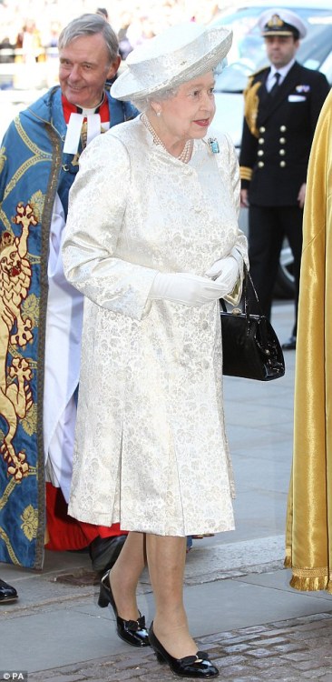 houseofwindsor-blog:The Queen and Prince Philip arrive for the 60th Coronation ServiceGOD Save The Q