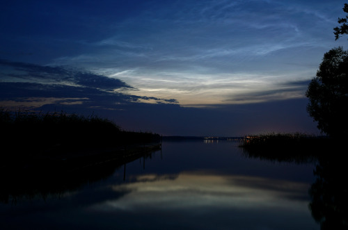 Noctilucent clouds, The northern lights of summer.