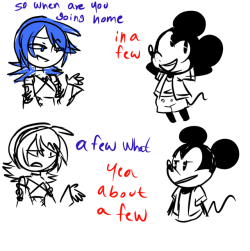 ilikexion:  Au where Aqua Terra Ventus Sora